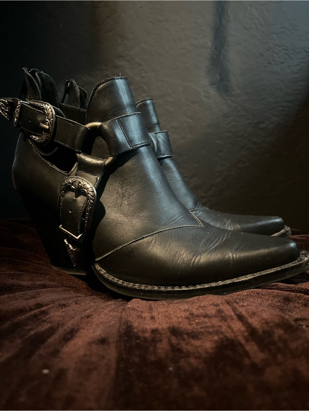Jeffrey Campbell x Free People Icon Western Boot - Picture 2 of 8